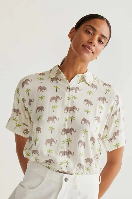 Compañia Fantastica Camisa Mujer Elefantes Who killed Bambi?