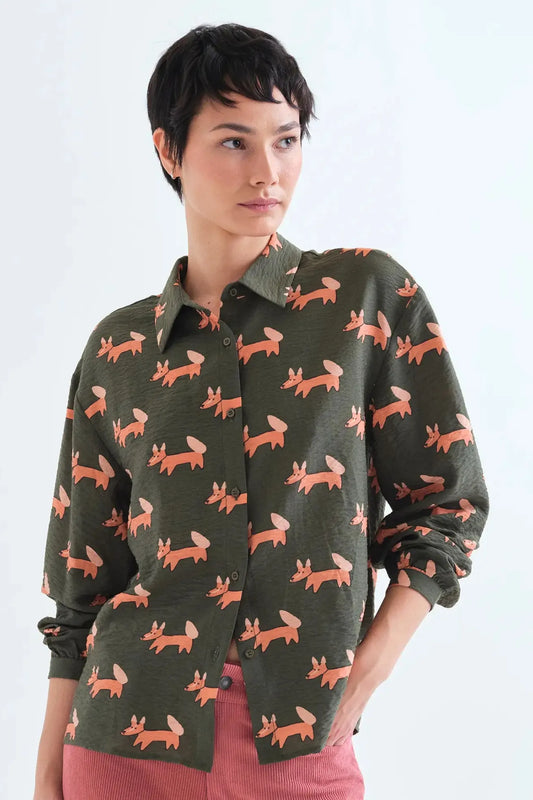 Compañia Fantastica Camisa Mujer Zorros Who killed Bambi?