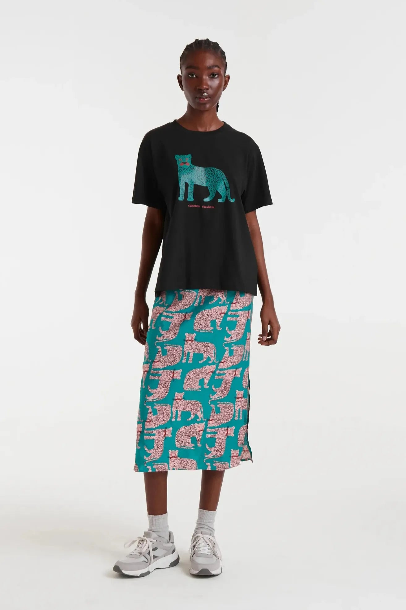 Compañia Fantastica Camiseta Mujer Leopardo Who killed Bambi?