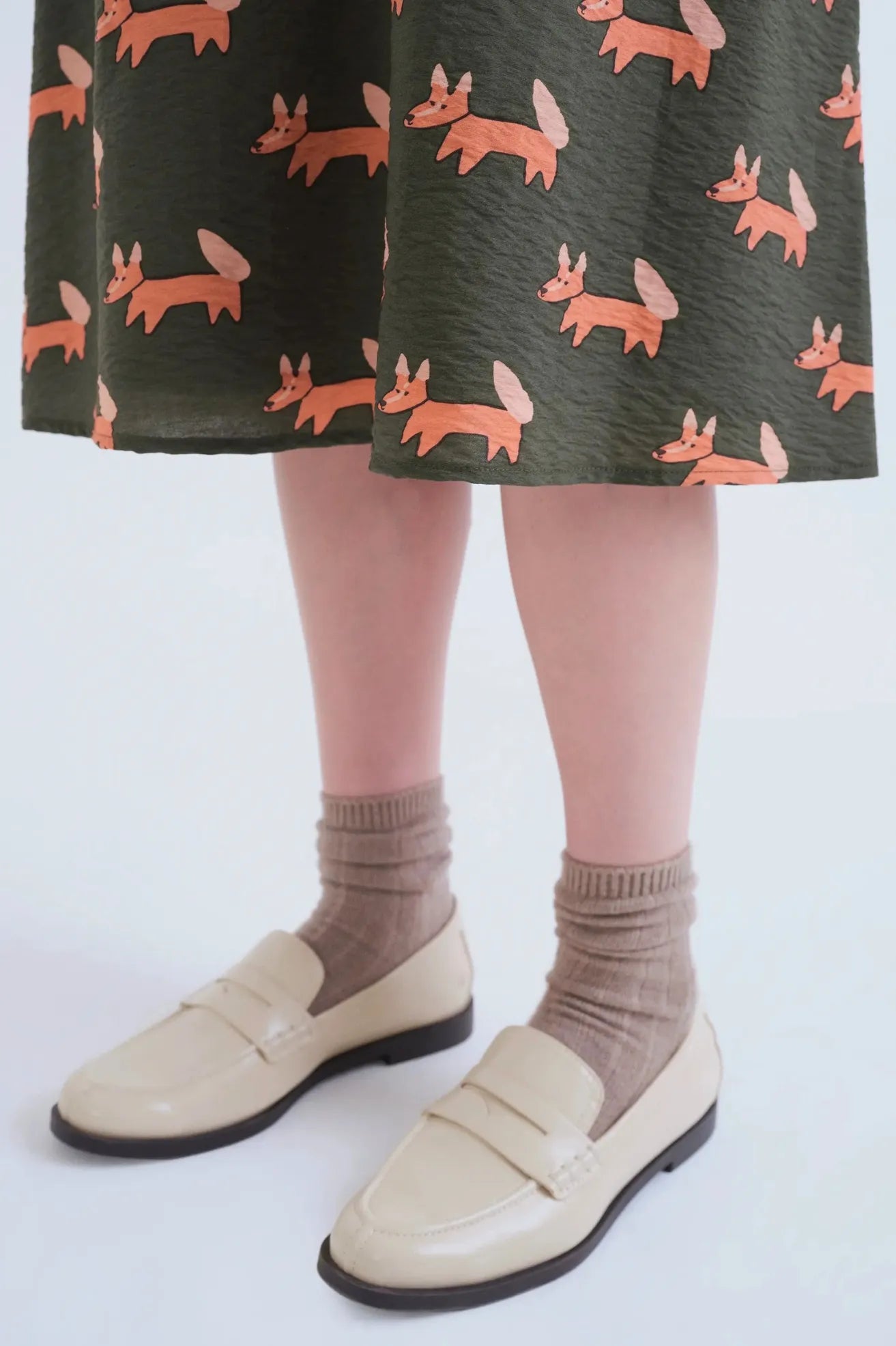 Compañia Fantastica Falda Midi Zorros Who killed Bambi?
