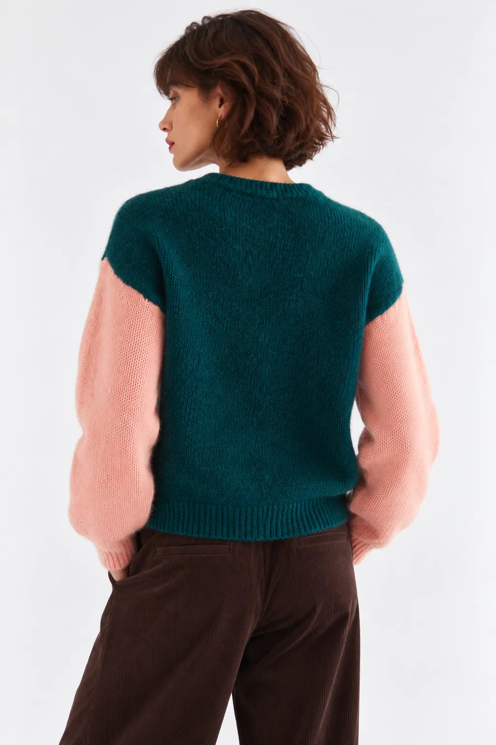Compañia Fantastica Jersey Mujer Bicolor Verde y Coral Who killed Bambi?