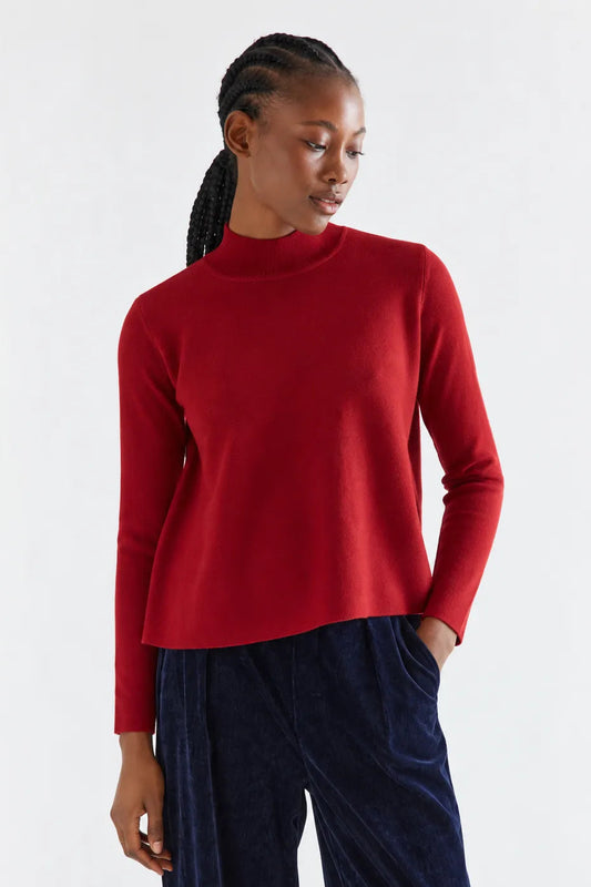 Compañia Fantastica Jersey Mujer Cuello Alto Rojo Who killed Bambi?