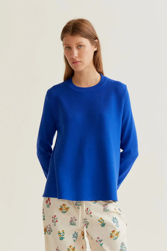 Compañia Fantastica Jersey Mujer Evasé Azul Who killed Bambi?