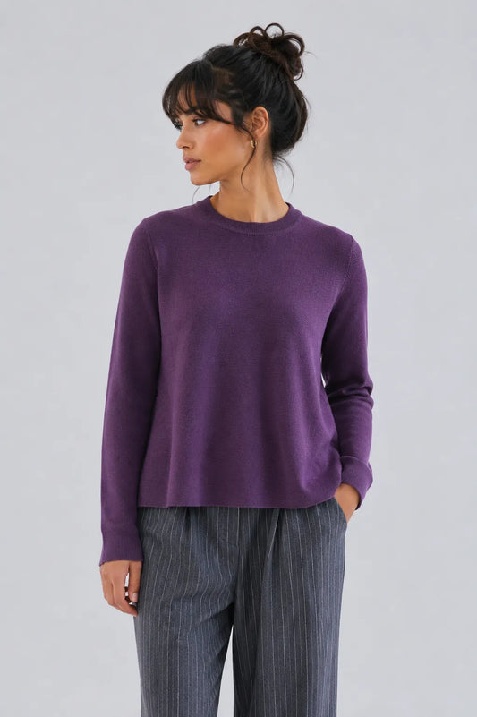 Compañia Fantastica Jersey Mujer Evasé Morado Who killed Bambi?