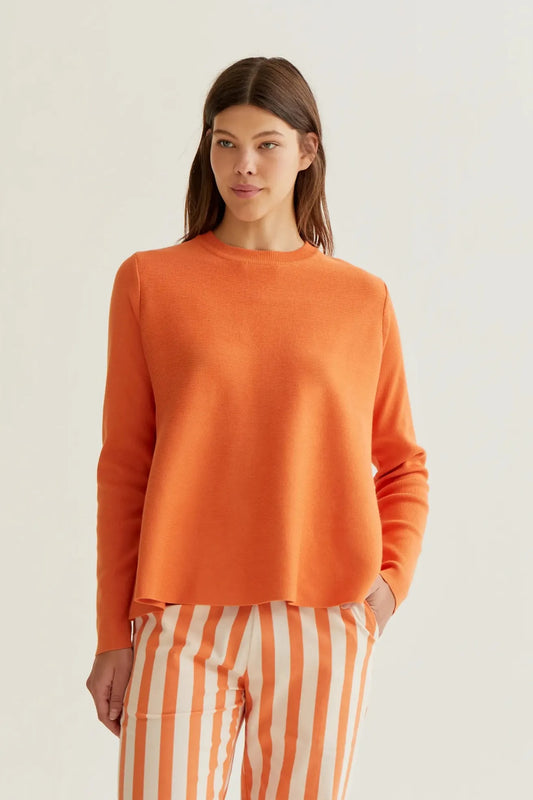 Compañia Fantastica Jersey Mujer Evasé Naranja Who killed Bambi?
