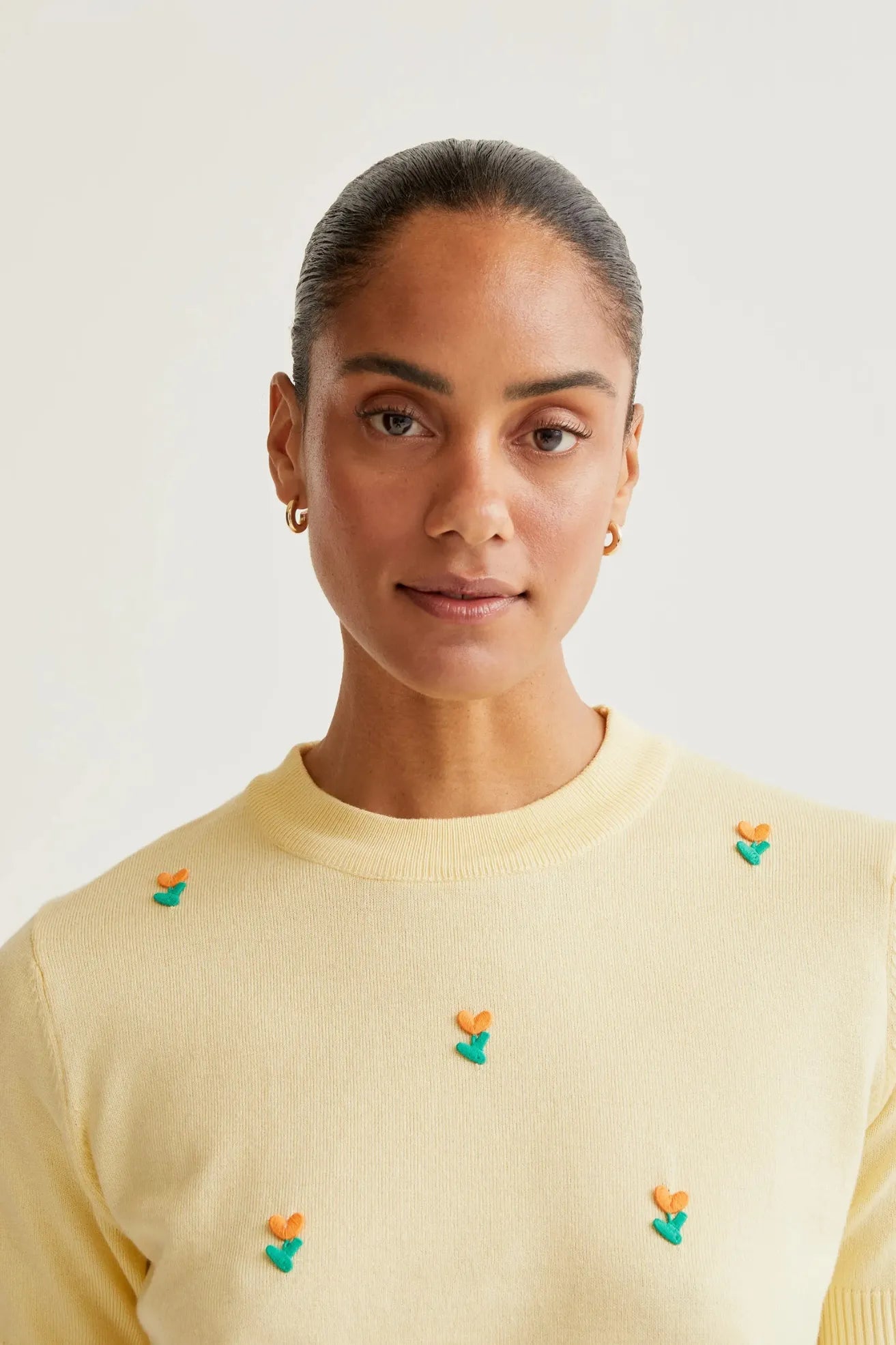Compañia Fantastica Top Punto Flores Amarillo Who killed Bambi?