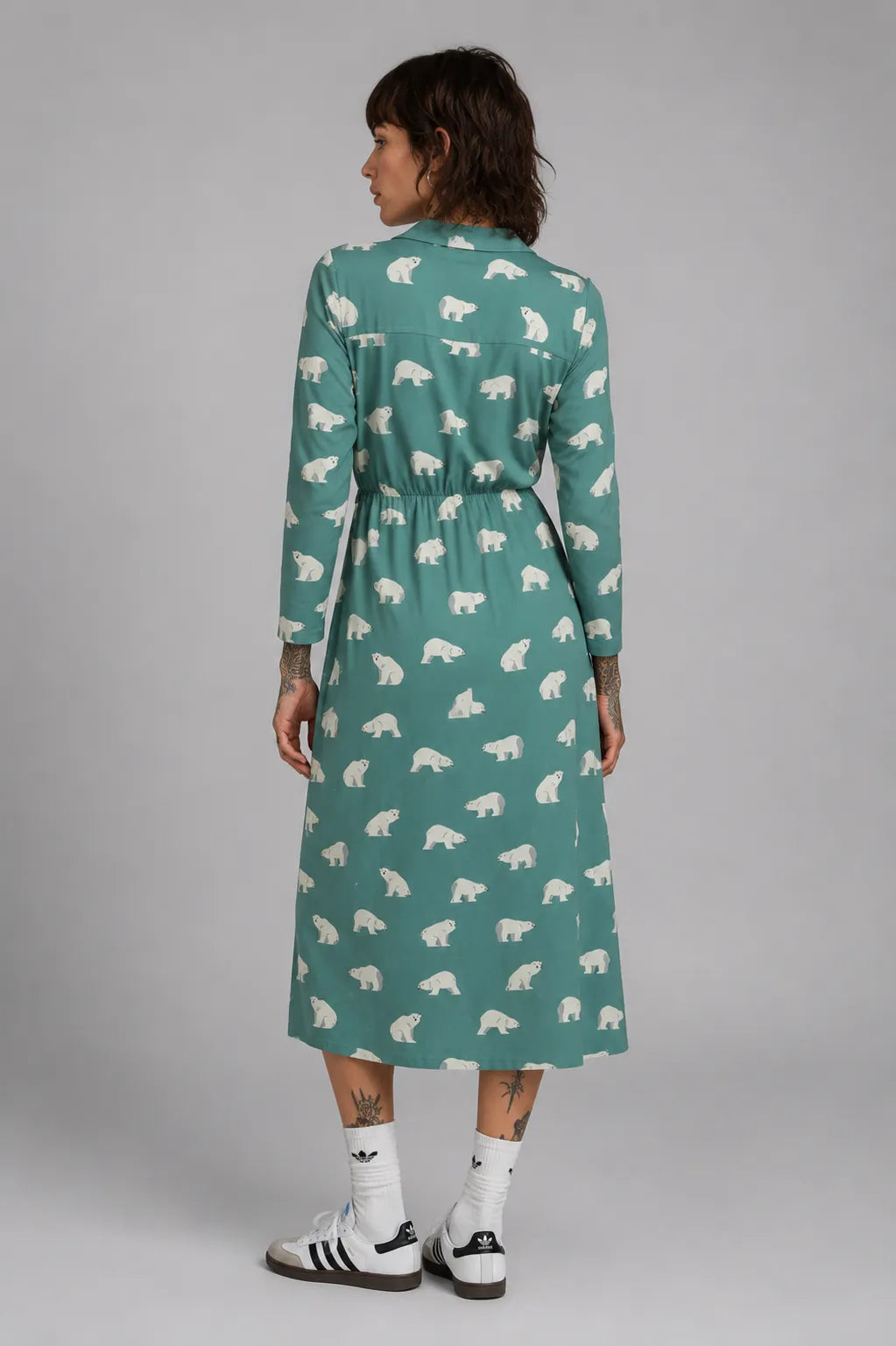 Compañia Fantastica Vestido Midi Osos Who killed Bambi?