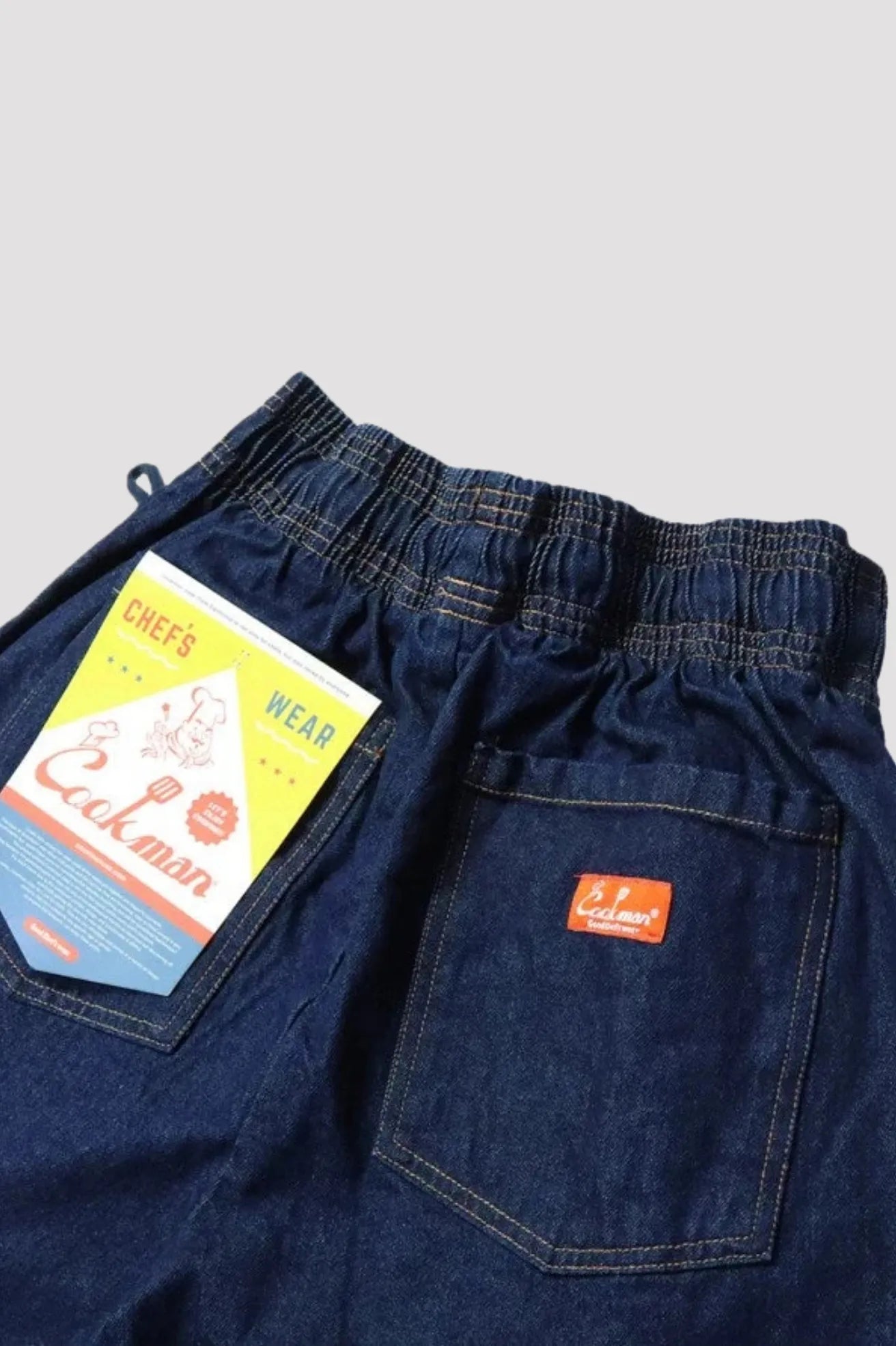 Cookman Pantalón Chef Denim Azul Who killed Bambi?
