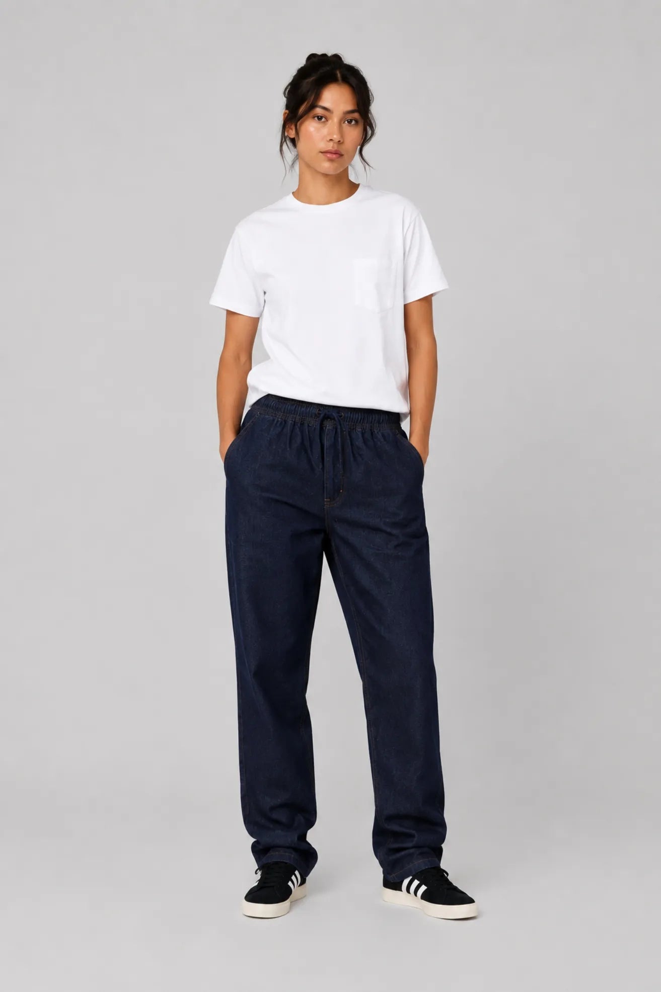 Cookman Pantalón Chef Denim Azul Who killed Bambi?