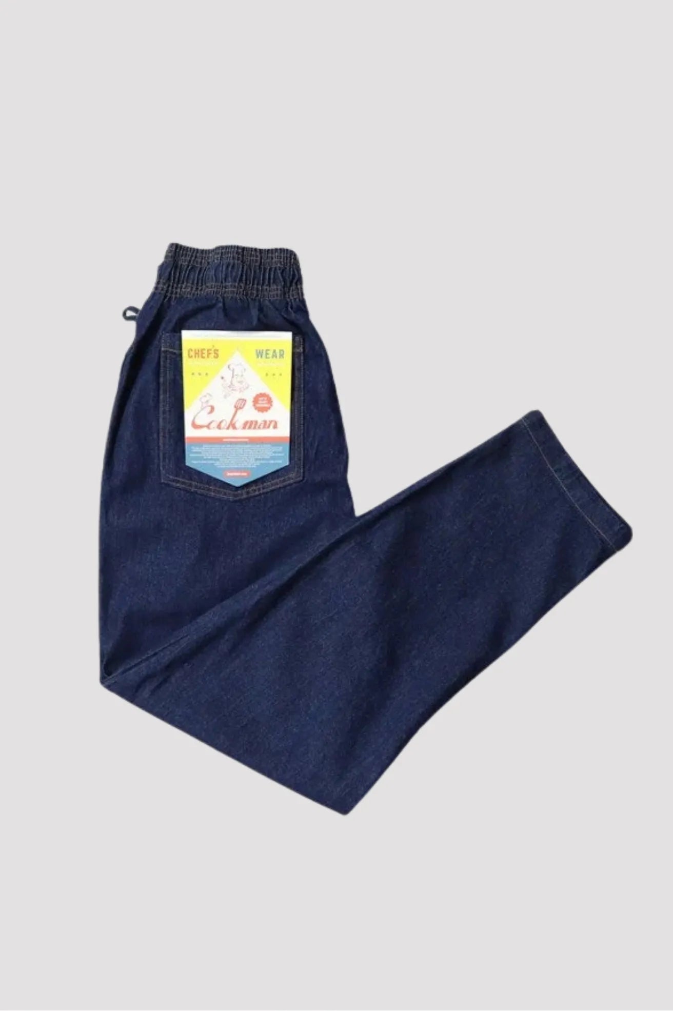 Cookman Pantalón Chef Denim Azul Who killed Bambi?
