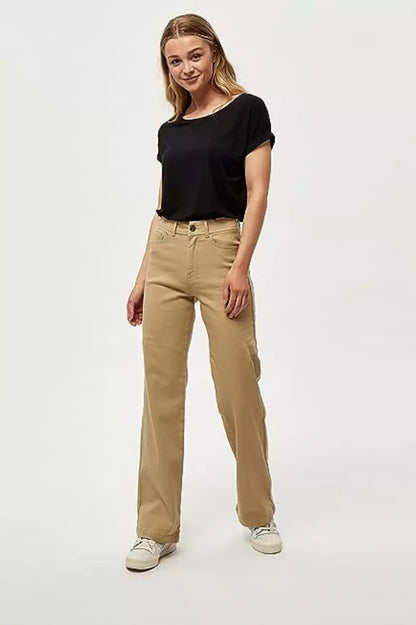 Desires Pantalón Mujer Denim Florence Fivepocket Khaki Who Killed Bambi?