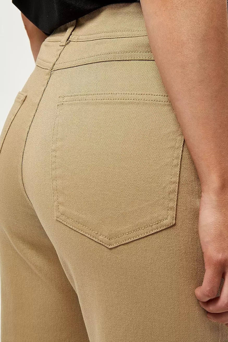 Desires Pantalón Mujer Denim Florence Fivepocket Khaki Who Killed Bambi?