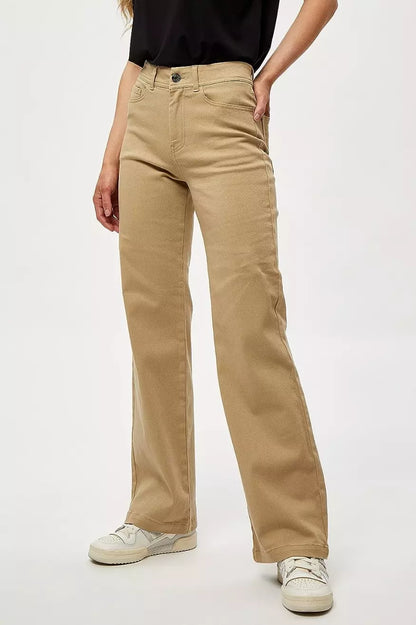 Desires Pantalón Mujer Denim Florence Fivepocket Khaki Who Killed Bambi?