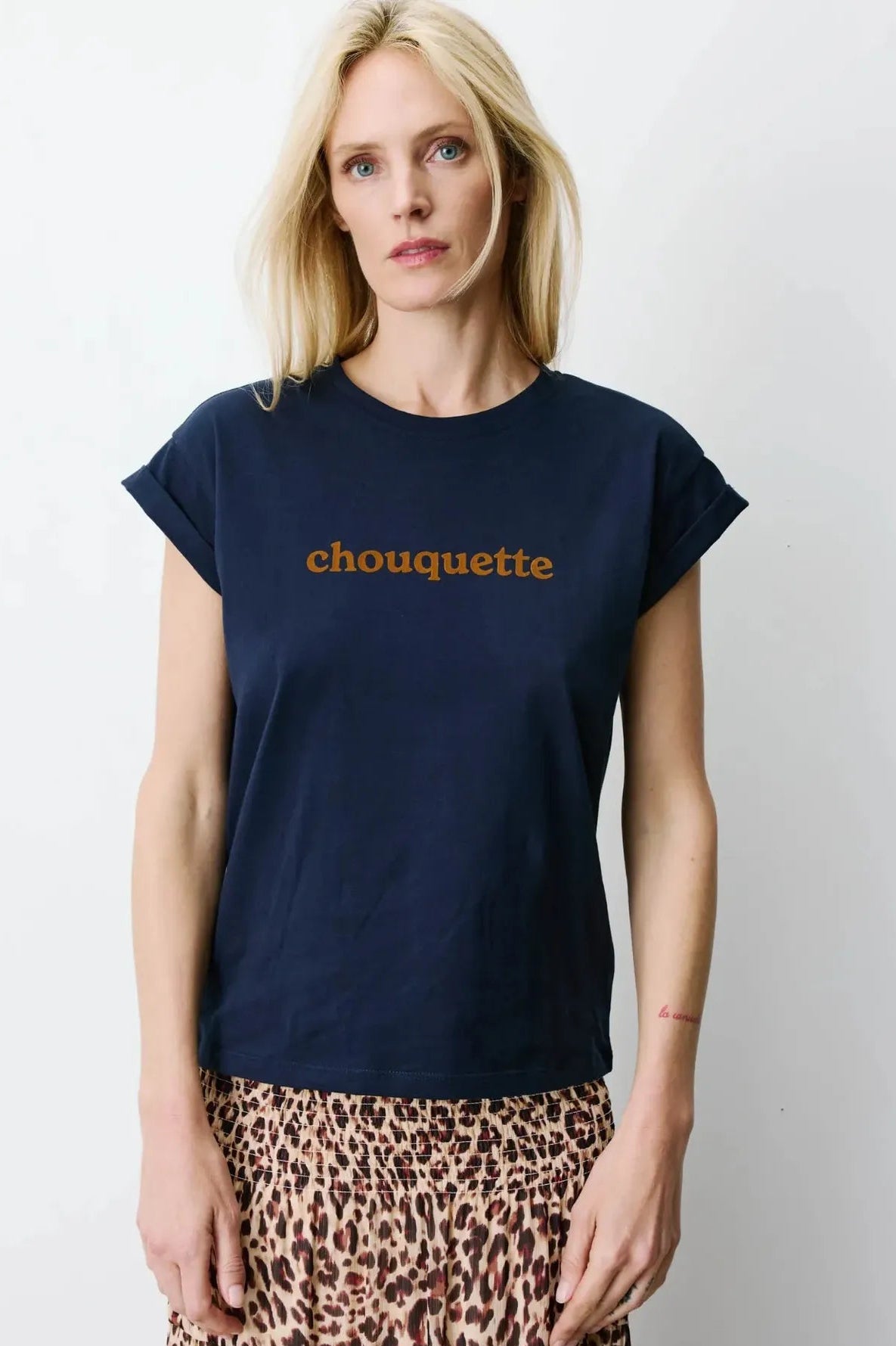 Grace And Mila Camiseta Mujer Chouquette Azul