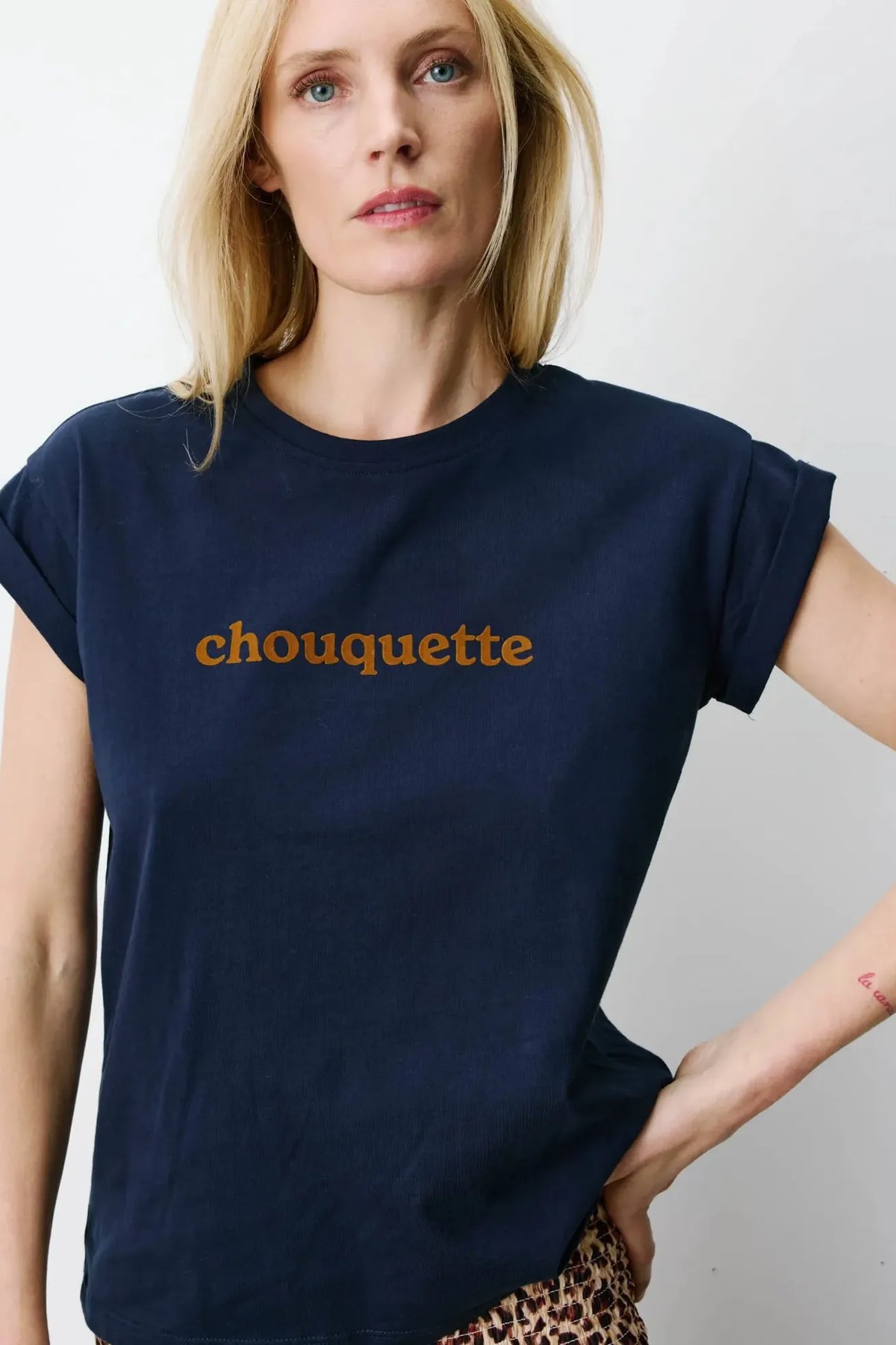 Grace And Mila Camiseta Mujer Chouquette Azul