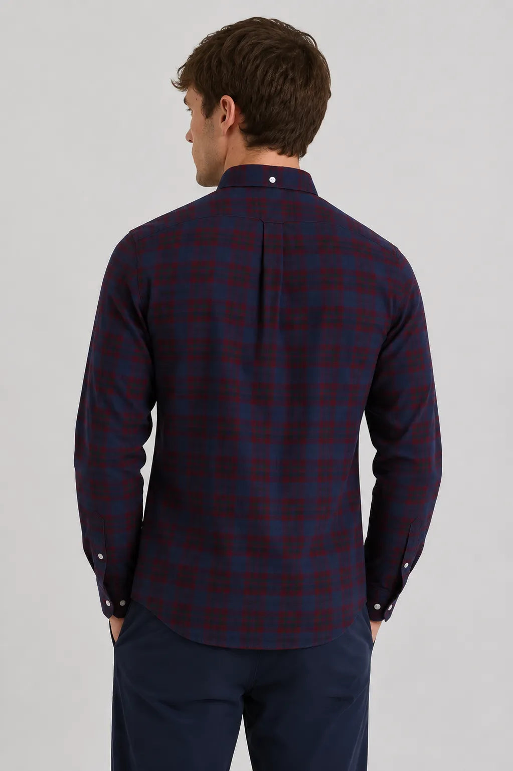 Farah Camisa Hombre Brewer Burdeos Who killed Bambi?
