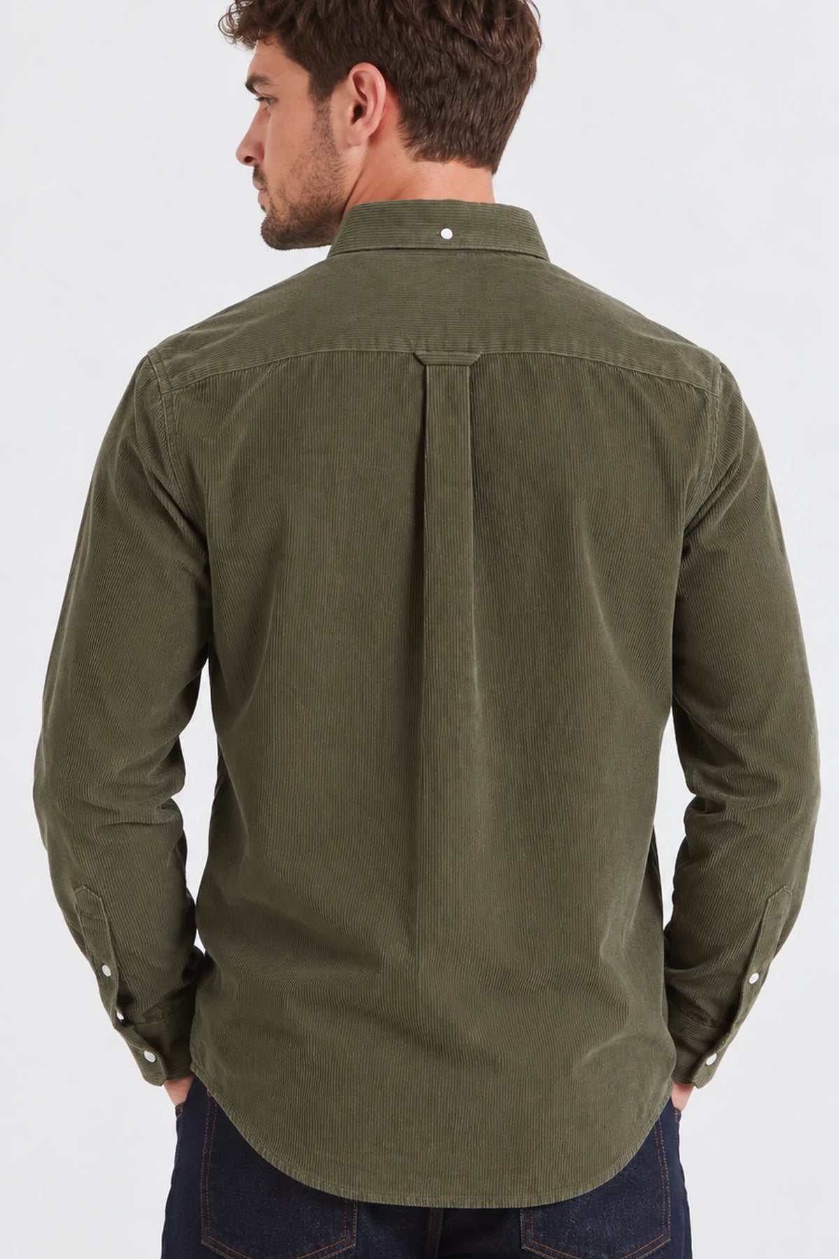 Farah Camisa Hombre Pana Maverick Verde Who killed Bambi?