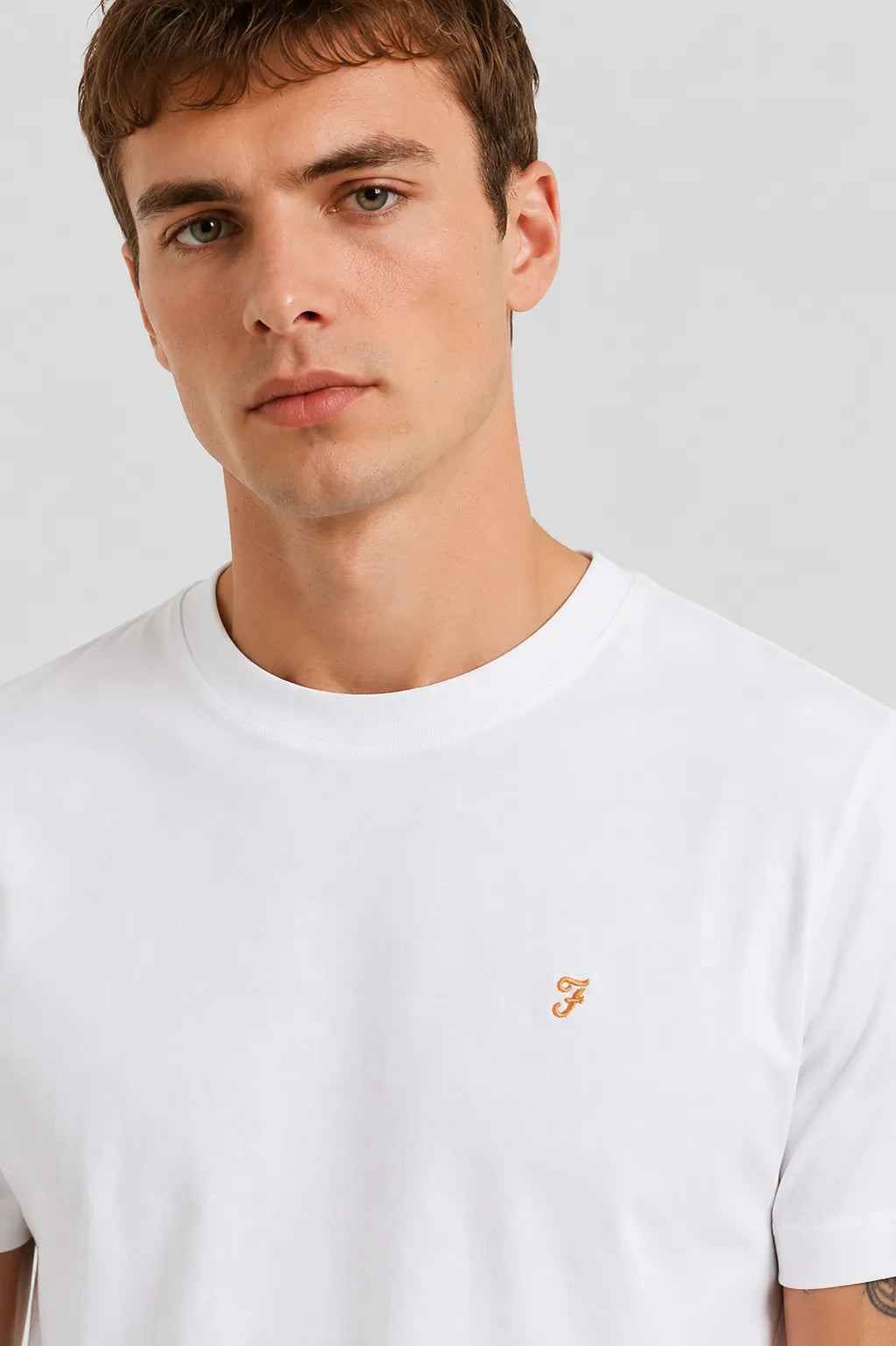 Farah Camiseta Hombre Básica Blanca Who killed Bambi?