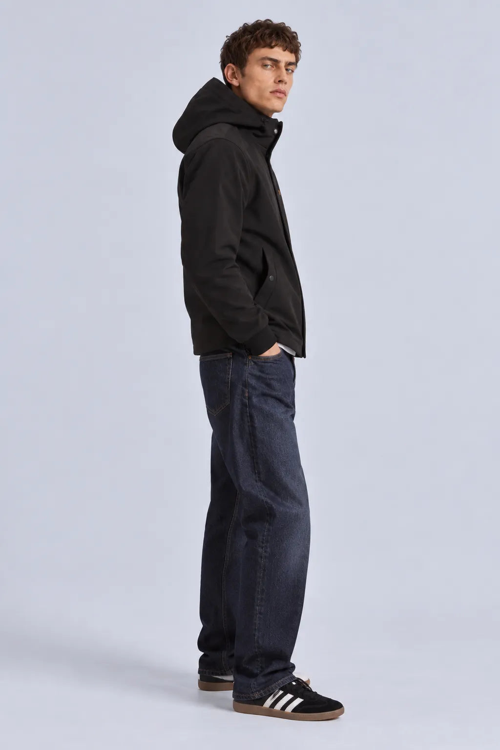 Farah Cazadora Hombre Softshell Brydon Negra Who killed Bambi?