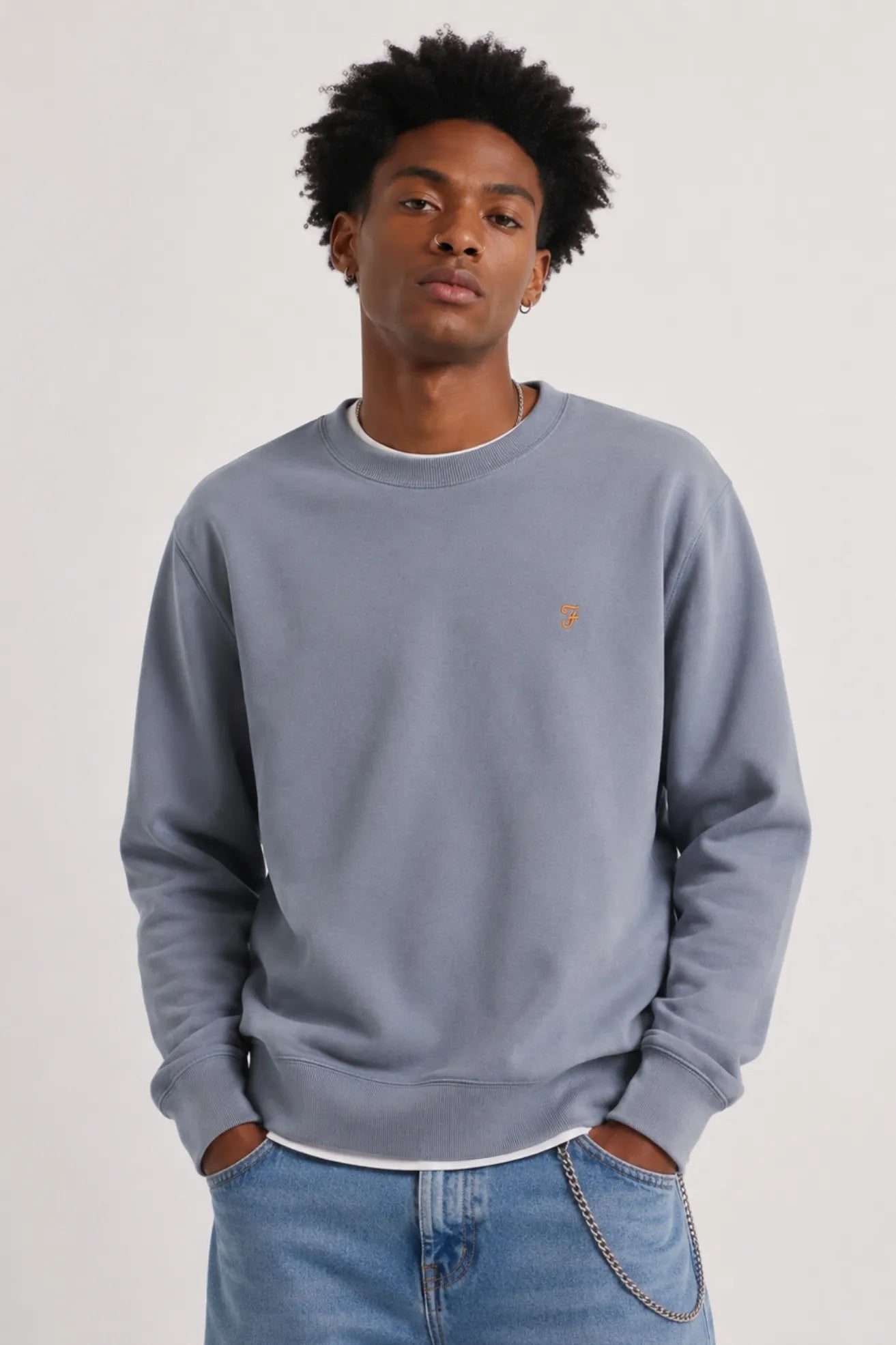 Farah Sudadera Hombre Azul Claro Who killed Bambi?
