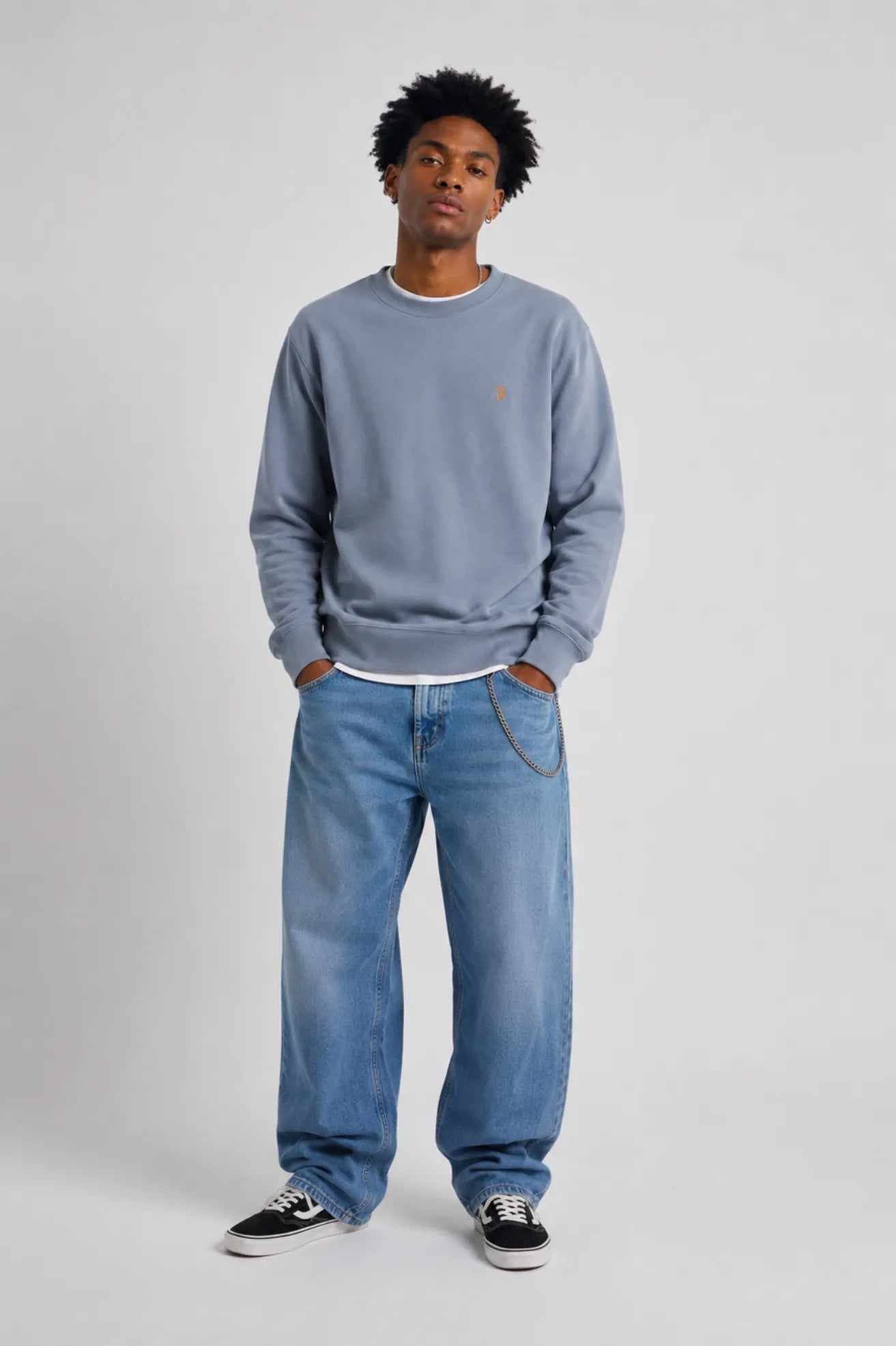 Farah Sudadera Hombre Azul Claro Who killed Bambi?