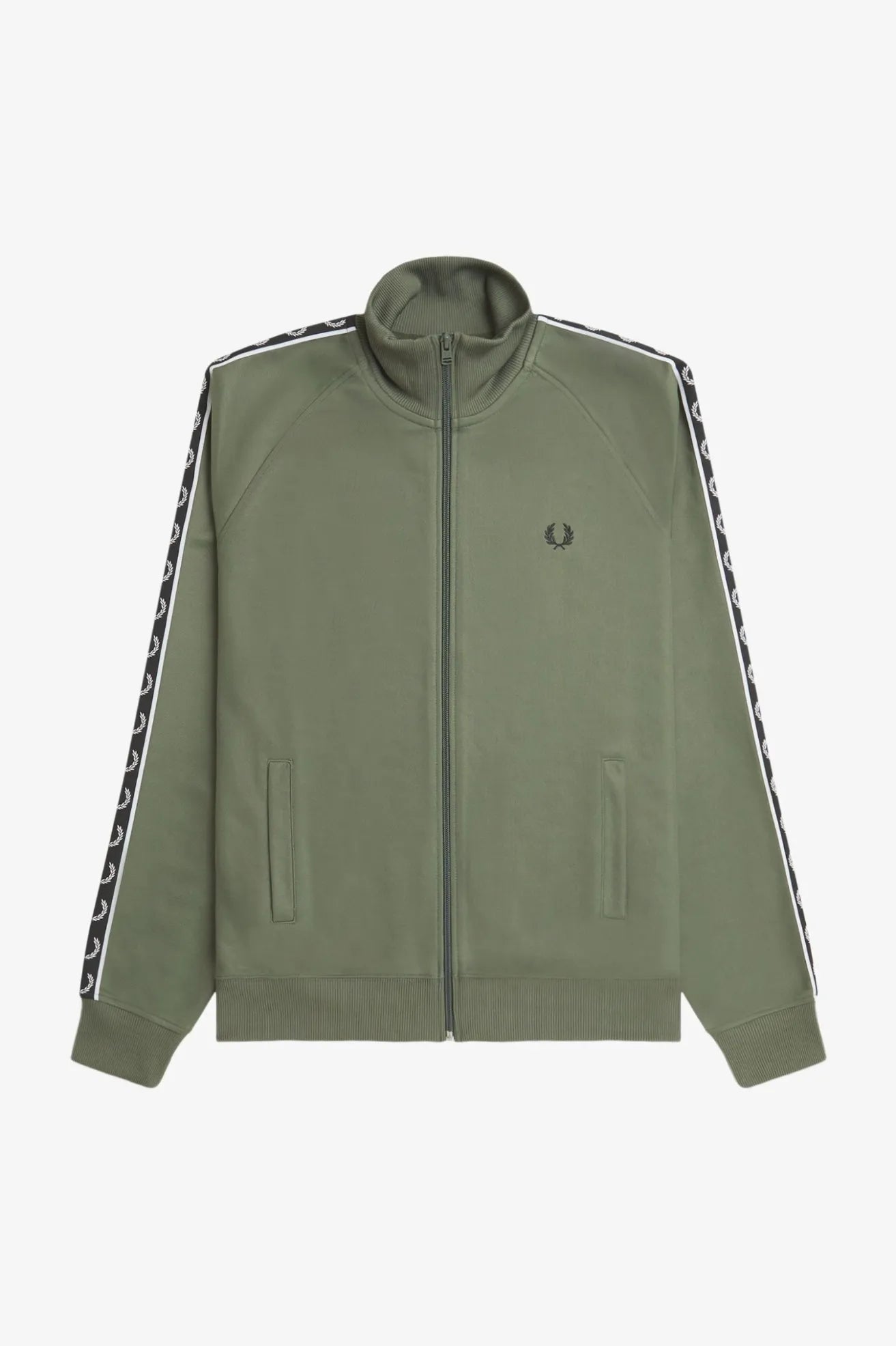 Fred Perry Chaqueta Hombre Chándal Cinta Verde Who killed Bambi?