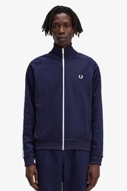 Fred Perry Chaqueta Hombre Chándal J4620 Azul Who killed Bambi?