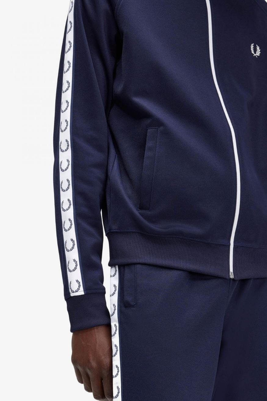 Fred Perry Chaqueta Hombre Chándal J4620 Azul Who killed Bambi?