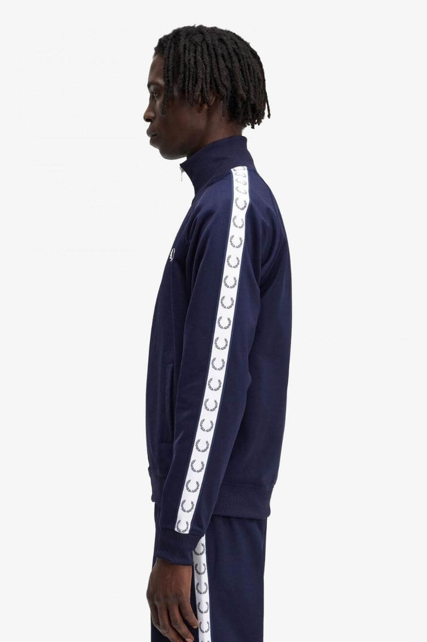 Fred Perry Chaqueta Hombre Chándal J4620 Azul Who killed Bambi?