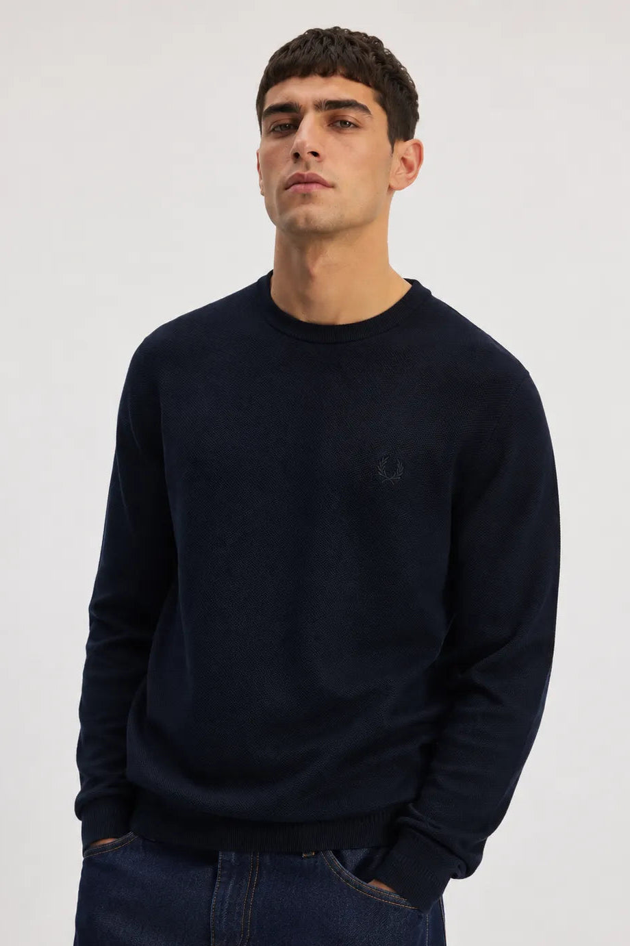 Fred Perry Jersey Hombre Azul Who killed Bambi?