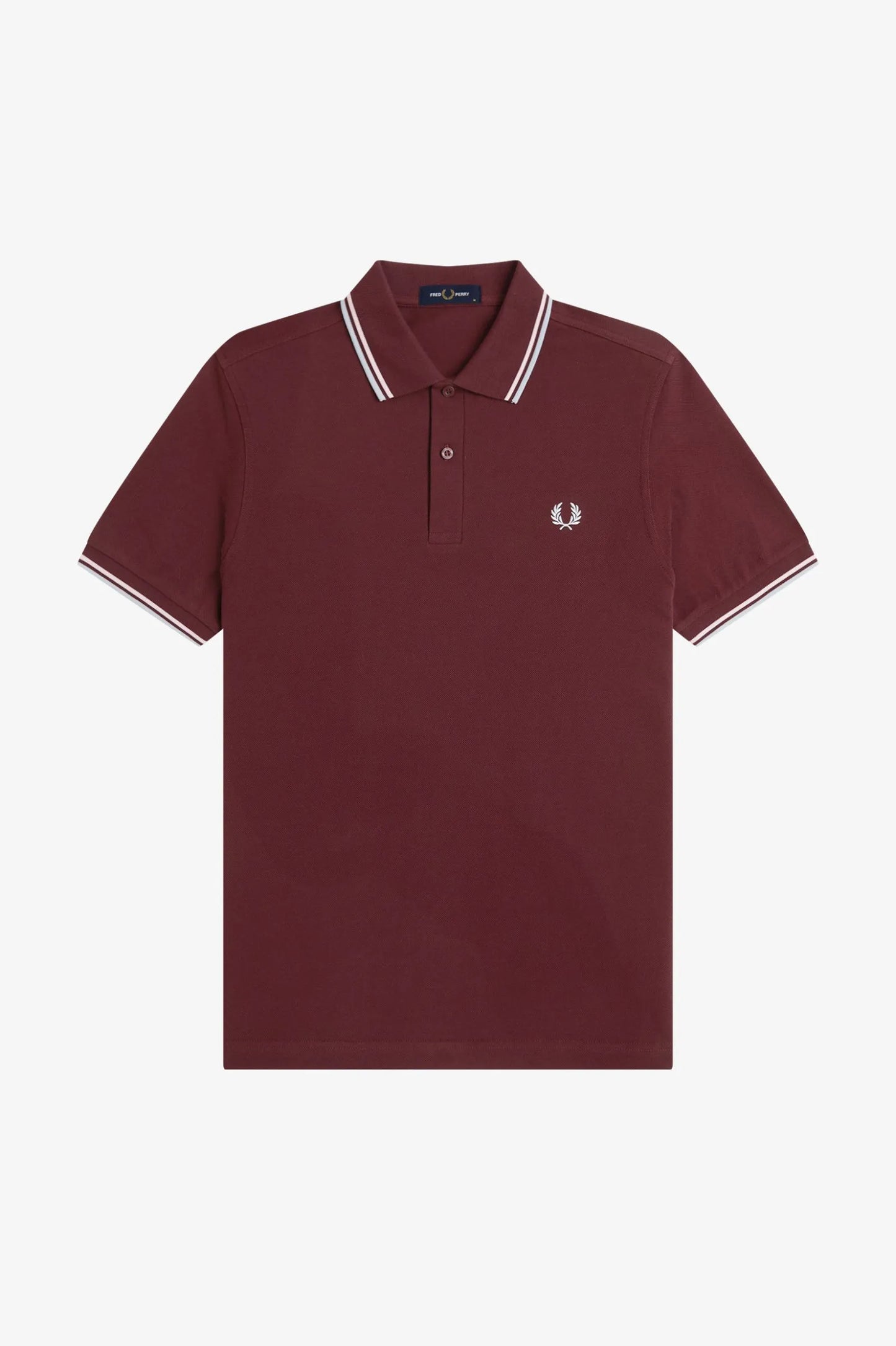 Fred Perry Polo Hombre M3600 Burdeos 83C Who killed Bambi?