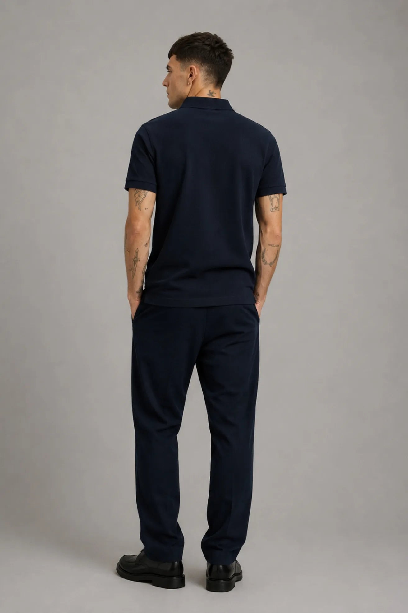 Fred Perry Polo Hombre M6000 Azul Who killed Bambi?