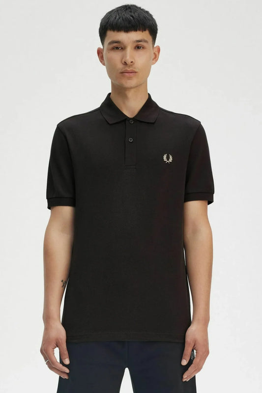 Fred Perry Polo Hombre M6000 Gris V56 XL Who killed Bambi?