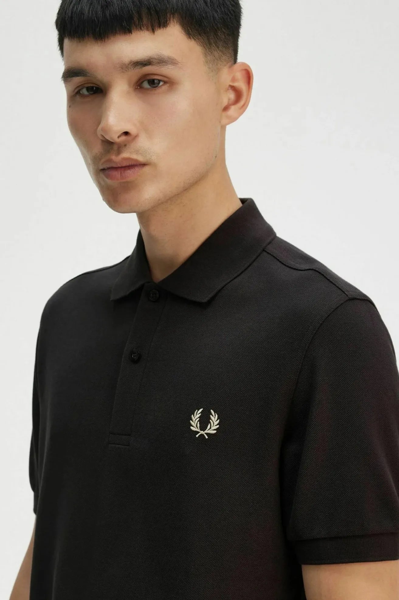 Fred Perry Polo Hombre M6000 Gris V56 XL Who killed Bambi?