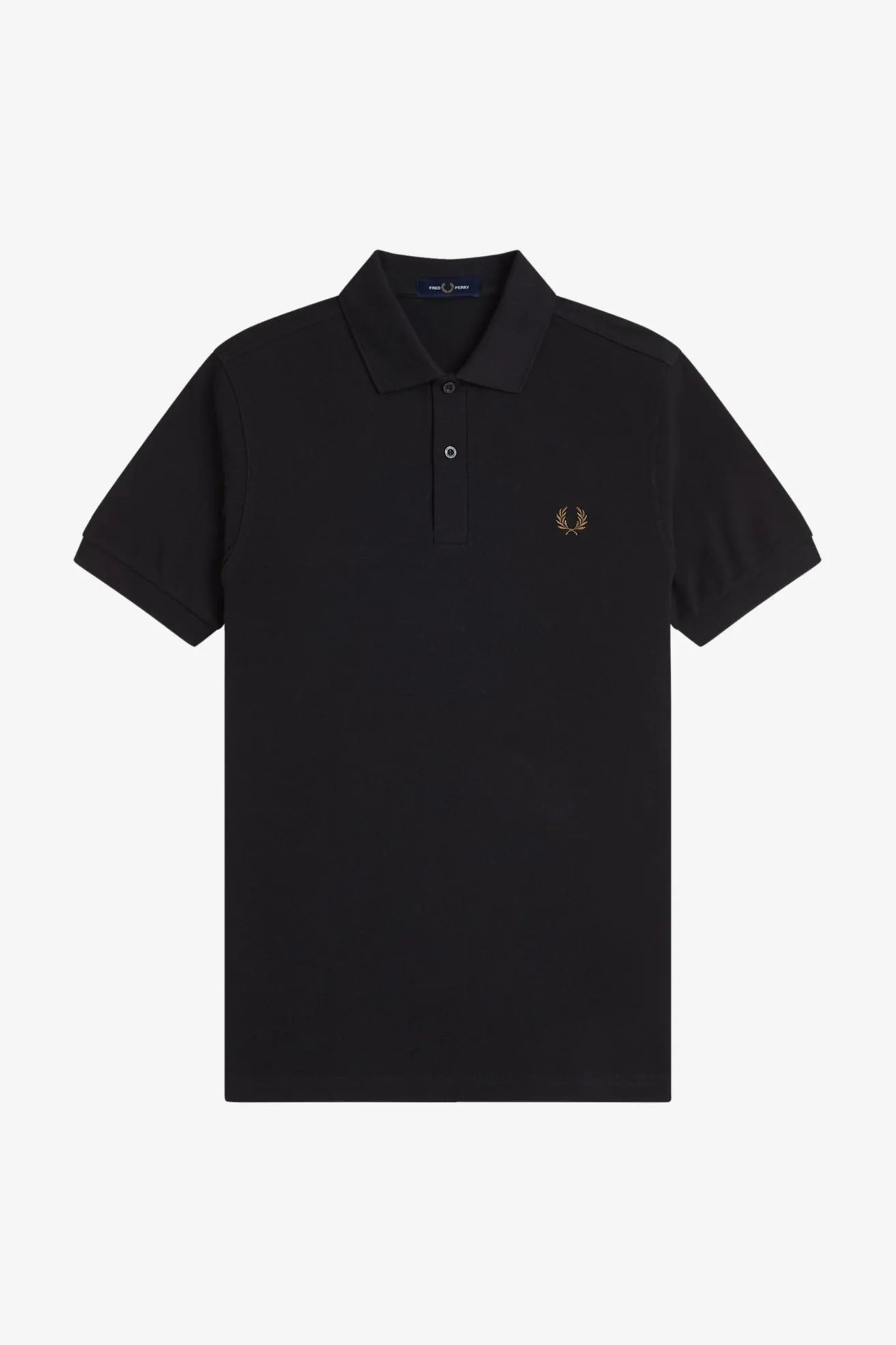 Fred Perry Polo Hombre M6000 Negro S77 Who killed Bambi?