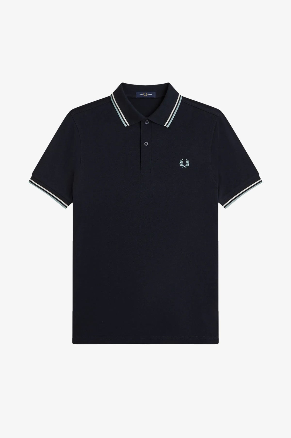 Fred Perry Polo M3600 Hombre Azul 74C Who killed Bambi?