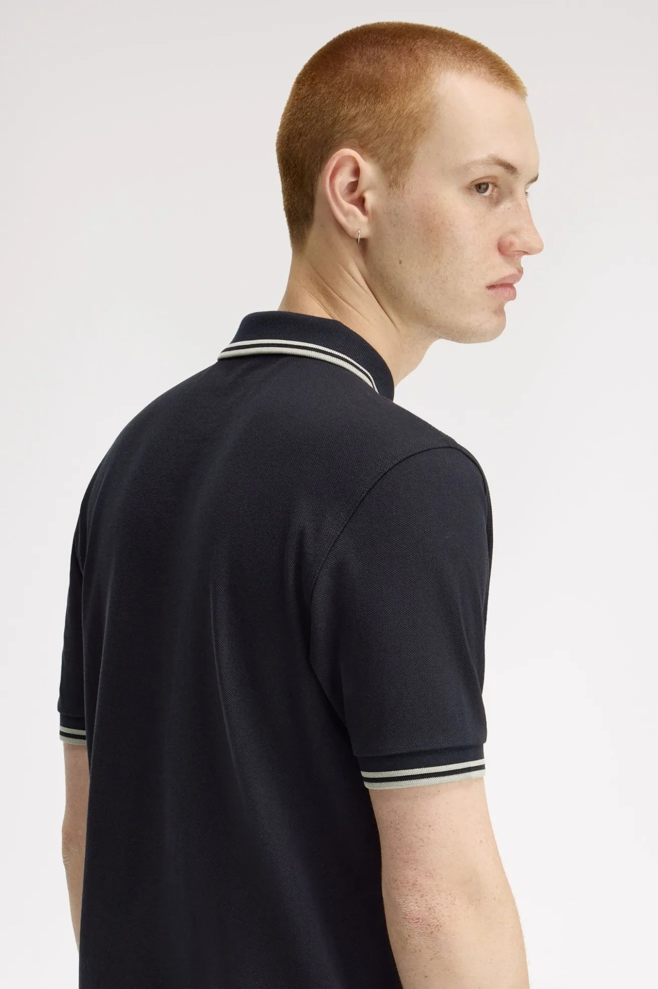 Fred Perry Polo M3600 Hombre Azul T73 Who killed Bambi?