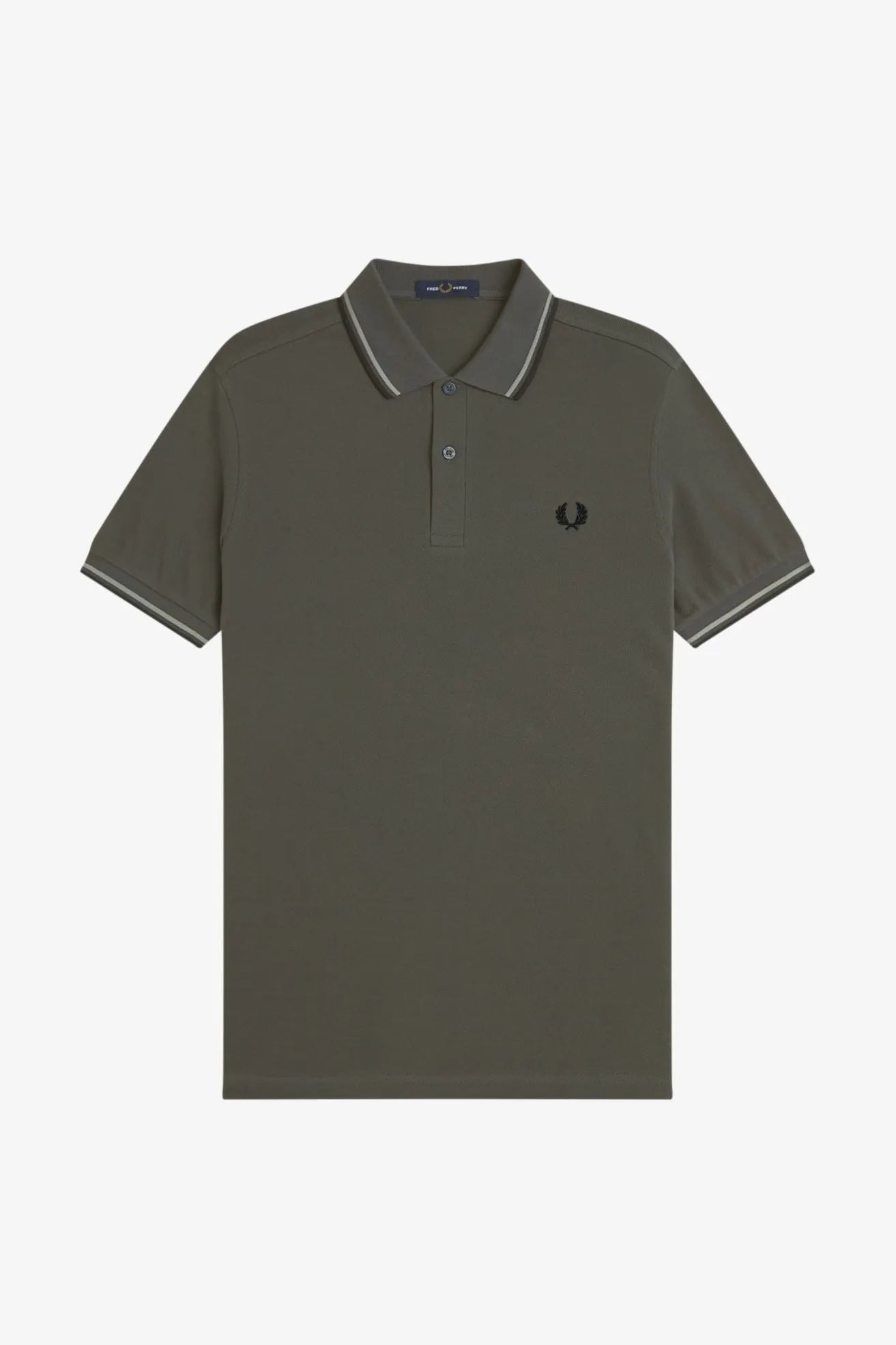 Fred Perry Polo M3600 Hombre Verde 04B Who killed Bambi?