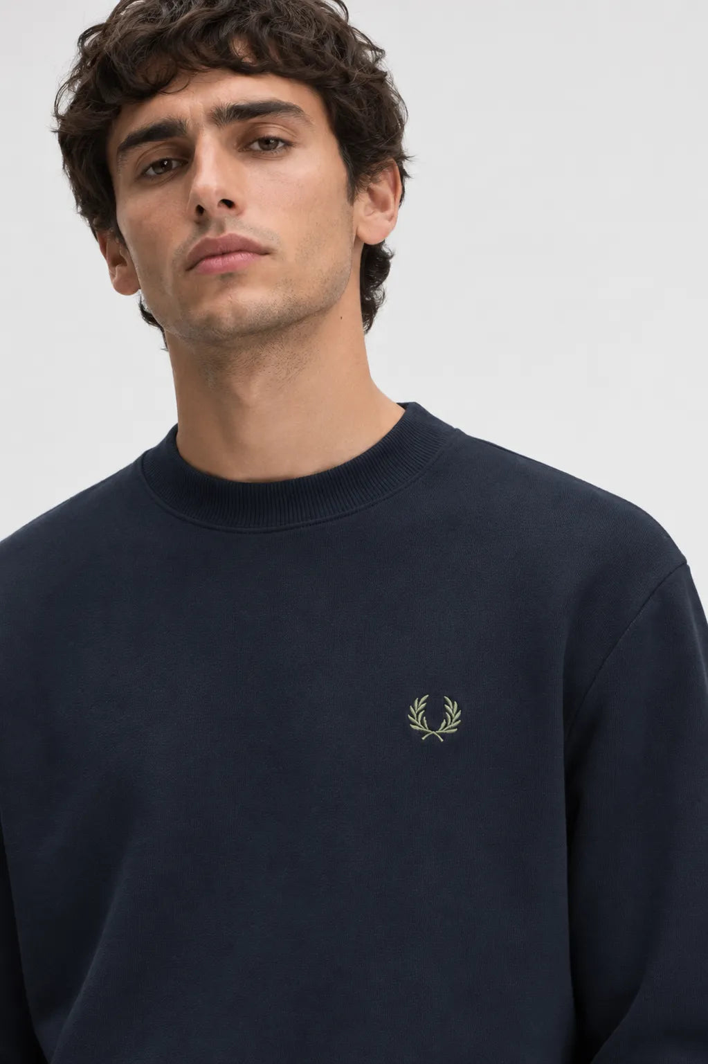 Fred Perry Sudadera Hombre Azul 72C Who killed Bambi?