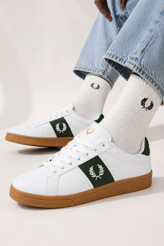Fred Perry Zapatillas Hombre B9304 Blancas Talla 41 Who killed Bambi?