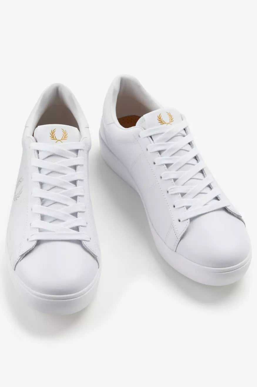 Fred Perry Zapatillas Hombre Spencer B4334 Blancas Who Killed Bambi?