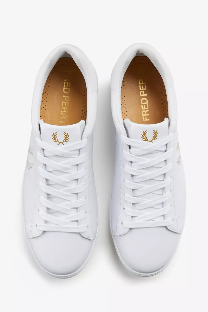 Fred Perry Zapatillas Hombre Spencer B4334 Blancas Who Killed Bambi?