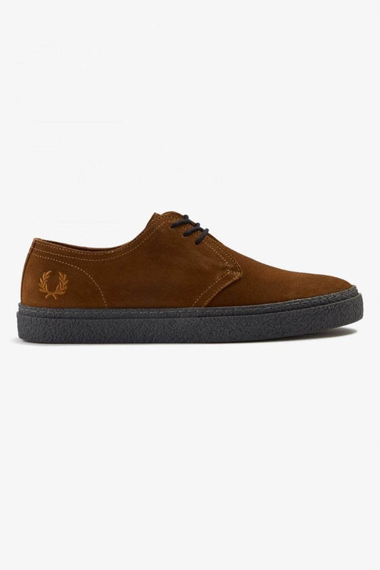 Fred Perry Zapato Hombre 40 Linden Suede B4360 Ginger Who Killed Bambi?