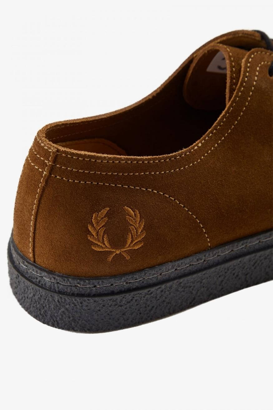 Fred Perry Zapato Hombre 40 Linden Suede B4360 Ginger Who Killed Bambi?