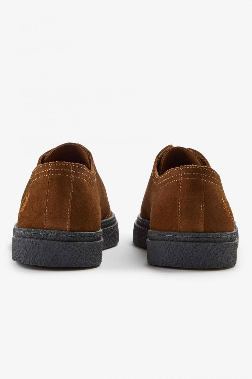 Fred Perry Zapato Hombre 40 Linden Suede B4360 Ginger Who Killed Bambi?