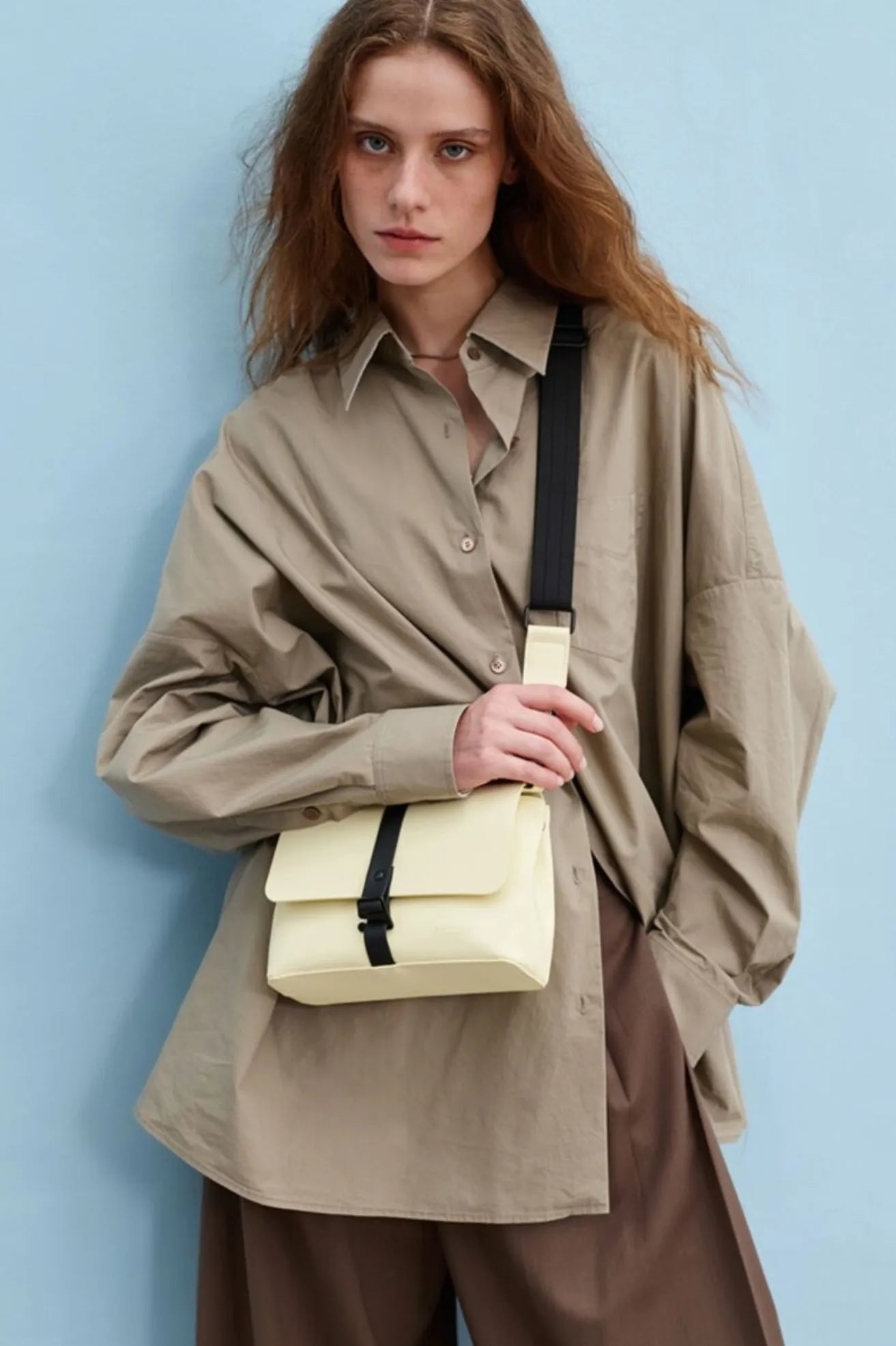Gaston Luga Bolso Splash Crossbody Amarillo Who killed Bambi?
