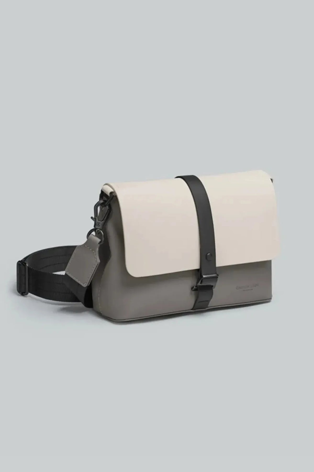 Gaston Luga Bolso Splash Crossbody Beige / Gris Who killed Bambi?