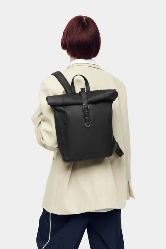 Gaston Luga Mochila Impermeable Rullen Mini Negra Who killed Bambi?