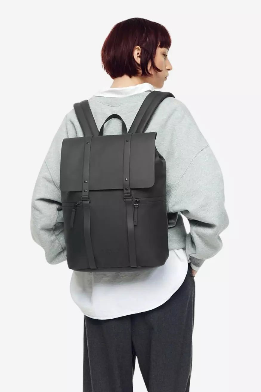 Gaston Luga Mochila Impermeable Splash 2.0 13" Negra Who killed Bambi?