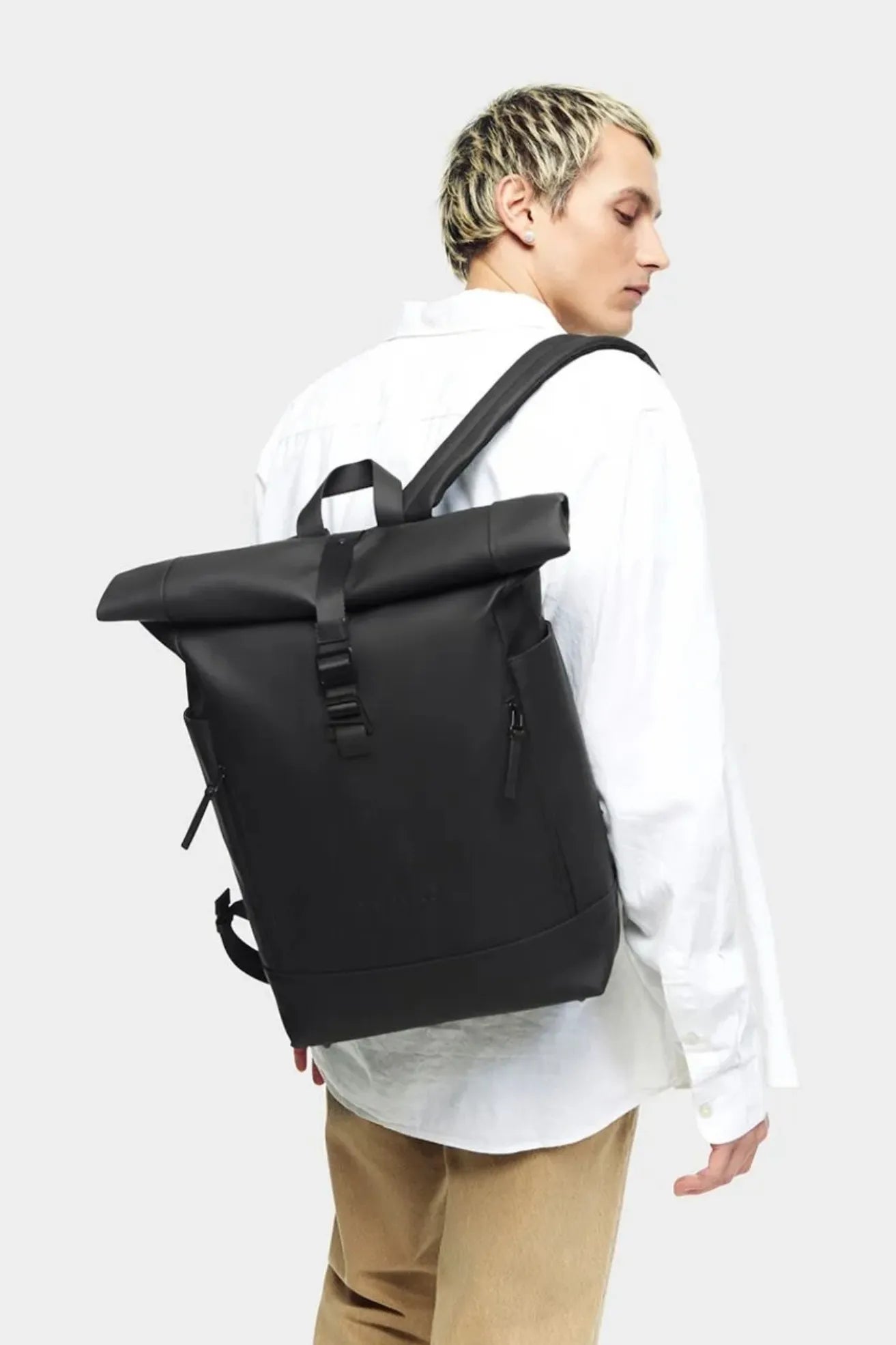 Gaston Luga Mochila Rullen 13" Negra Who killed Bambi?